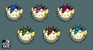 Potential pufferfish colors by Maharadjah