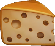 Cheese in the cartoon series