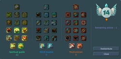 Skill tree with only 3 skills