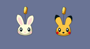 Bunny earring Pikachu customization