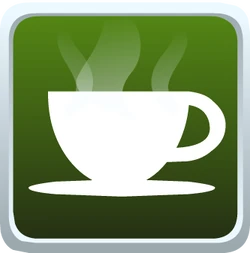 Old café button, which was replaced by the shop button on 5 October 2016 (V1.333)