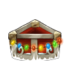 Open Christmas chest