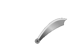 Spinning blade