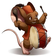 Marching drummer