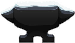 Christmas anvil