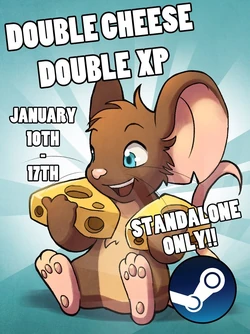 Double cheese and XP January 2021 (10 Jan - 17 Jan)