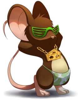 Mouse wearing