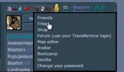An old menu