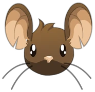 Front of mouse head by Melibellule for the original dancing animation