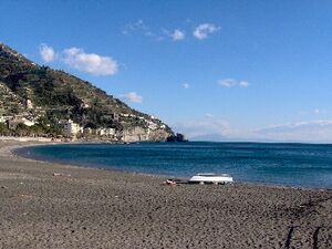 Italy Maiori Beach