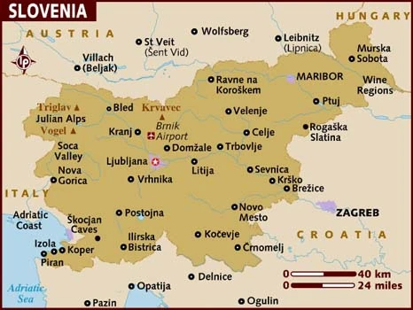 Slovenia Map With Cities Slovenia | Travel Wiki | Fandom