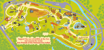 Nat zoo map