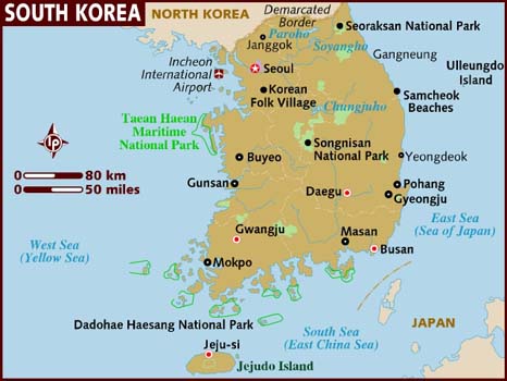 South Korea Map In English South Korea | Travel Wiki | Fandom