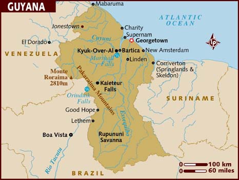 Show Me A Map Of Guyana Guyana | Travel Wiki | Fandom