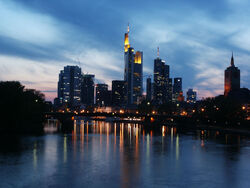 Sonnenuntergang Frankfurt