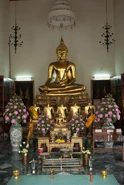 Buddhist monastery, Bangkok, Thailand