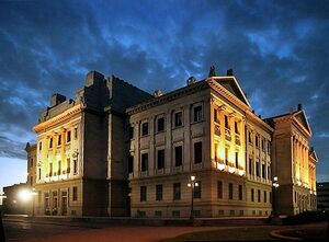 Uruguayan Parliament in Montevideo