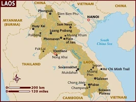 Laos map 001