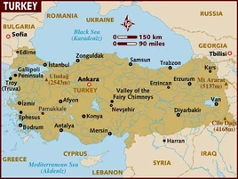 Turkey map 001