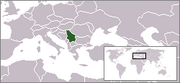 Location Serbia