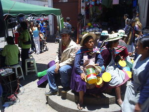 Centro de La Paz en Bolivia