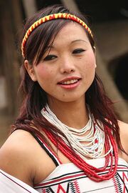 A Naga girl