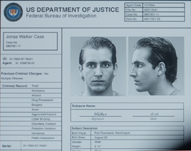 Jonas Walker FBI file