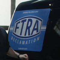 The FTRA logo on a van