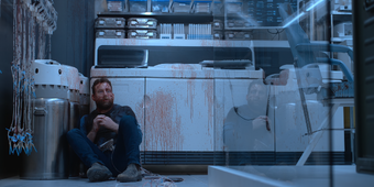 David wakes up to the worst case of soiled pants and shirt and everything