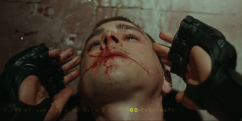 Old man in the body of a teenager