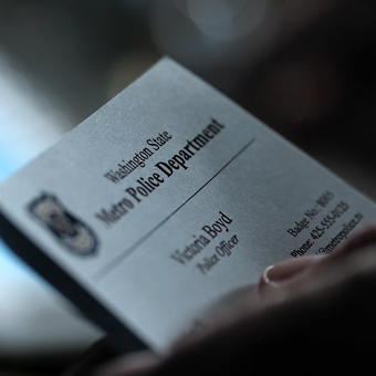 The one and only instance of Boyd's first name shown in the series