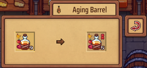 Aging-barrel