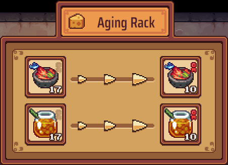 Aging Rack