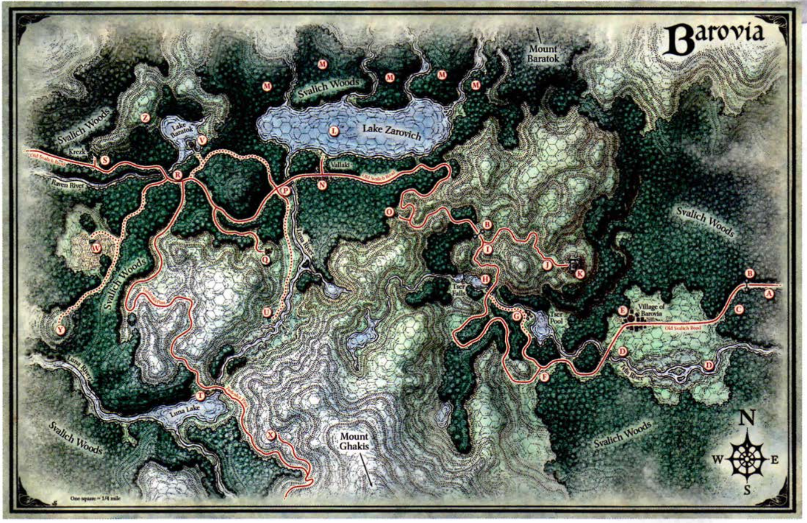 D D Map Of Barovia Barovia | The Travelogue Wiki | Fandom
