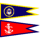 An alternative flag of the Royal Navy.