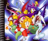 Art from the inside of the North American box