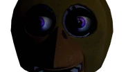 Chica's face on the cameras.