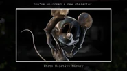 Photo-Negative Mickey's unlock screen.