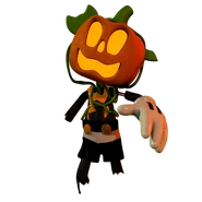 Pumpkin MickMick’s render in the Extras.