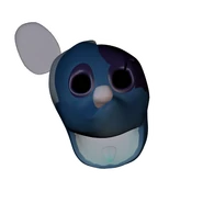 Photo-Negative Cabin Face's Game Jolt sticker.