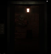 Cropped screenshot of inside the elevator on Floor 2.