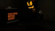 Pumpkin MickMick in the main menu.