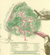 A map of Discovery Island, that would eventually be used in 5.0 V3.