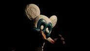 A render of Mascot Photo-Negative Mickey that was shared on Radiance's Twitter account.