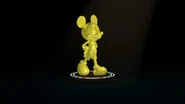 The Golden Suicide Mouse trophy.