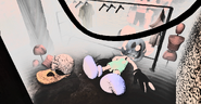 Disembodied in Character Prep 1 with Photo-Negative Mickey.