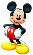 The original 1940s Mickey Mouse.