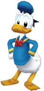 The Donald's model from Disney Magic Kingdoms that was used as base for his design.