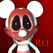 Red on the game icon of Red Oddities.