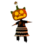 Pumpkin Ortensia in the Extras.